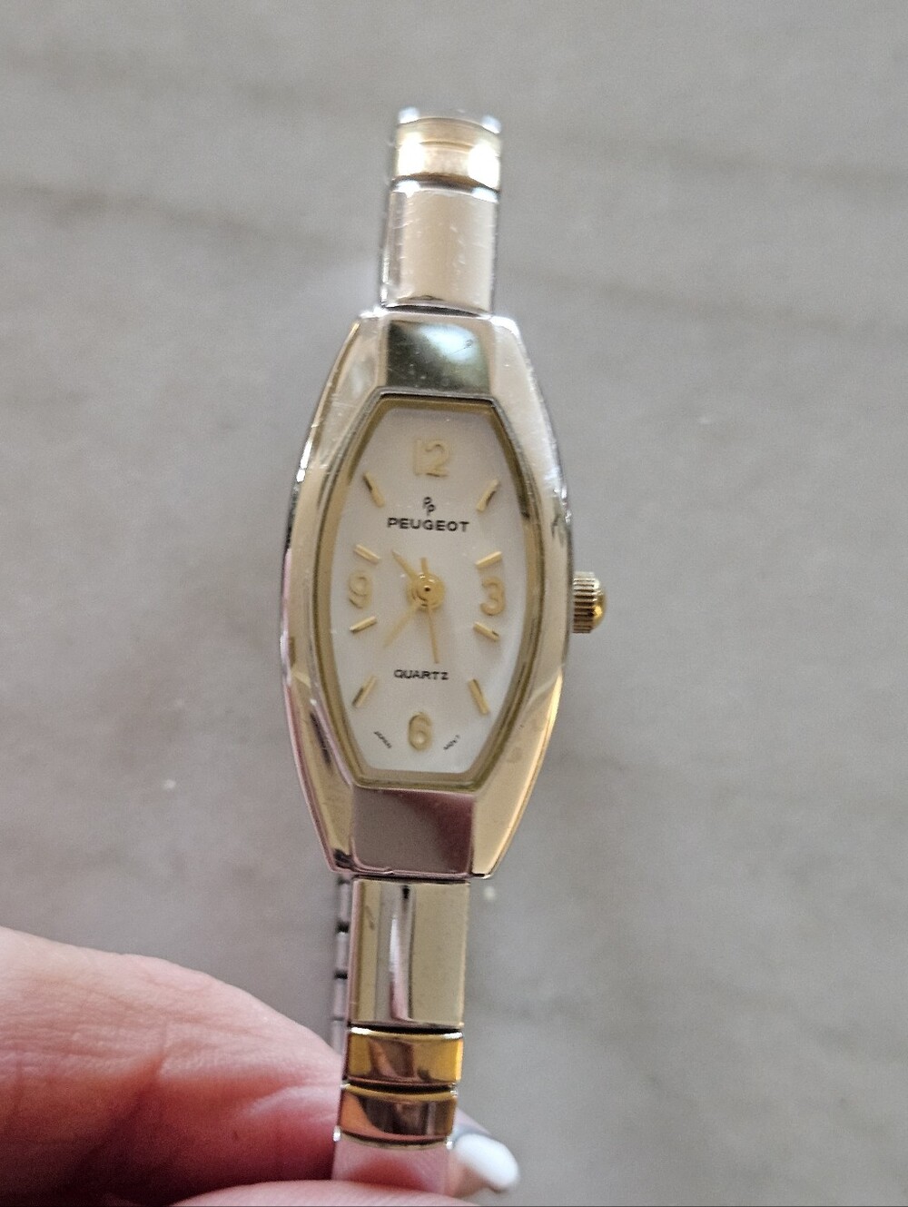 Peugeot Women's Two-Tone Watch in Silver & Gold